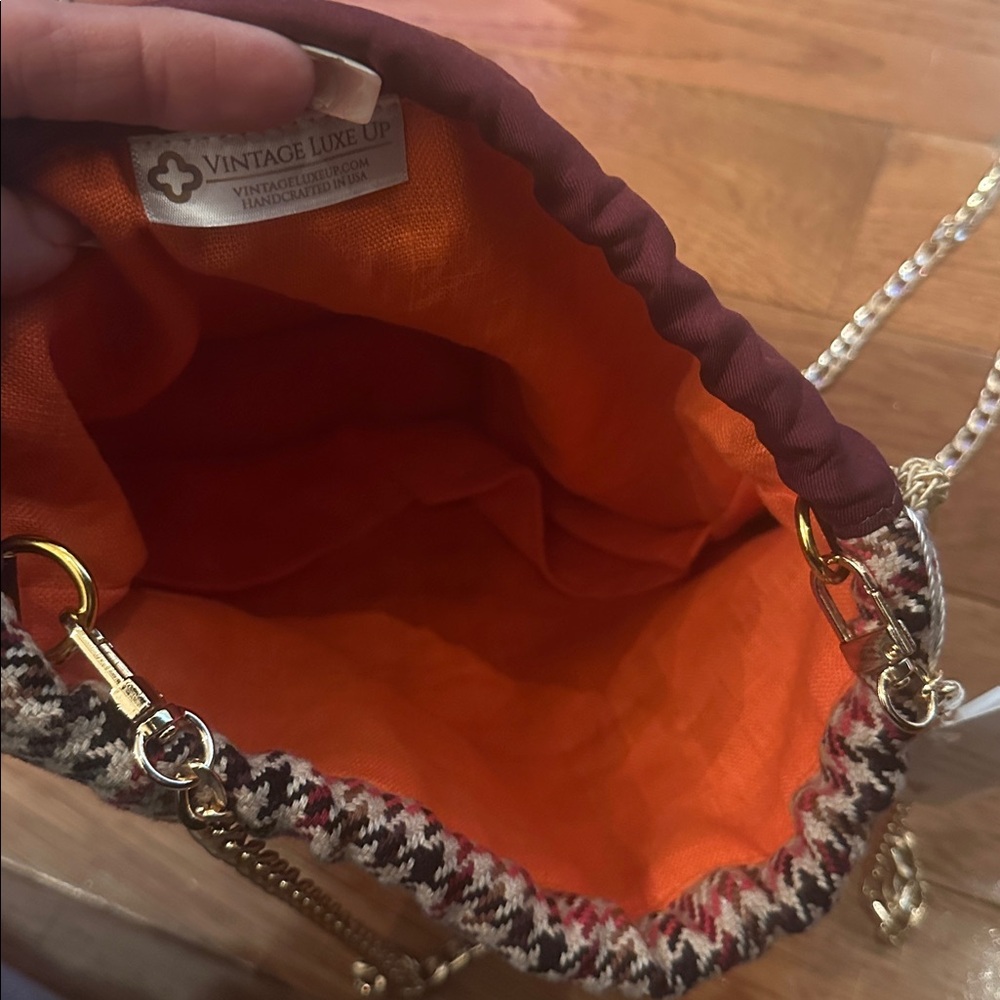Vintage luxe up Hermes scarf bag - Picture 8 of 11